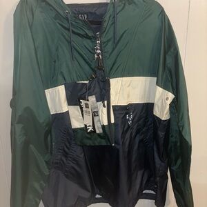 GAP Packable Colorblock Anorak Windbreaker – NWT – Large– 2019/2020